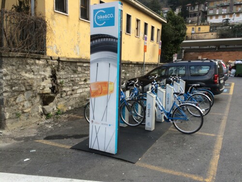 Bikesharing Station Como 2016