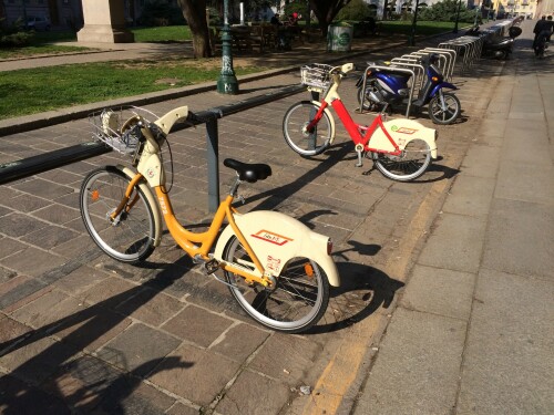 Bikesharing Station Mailand