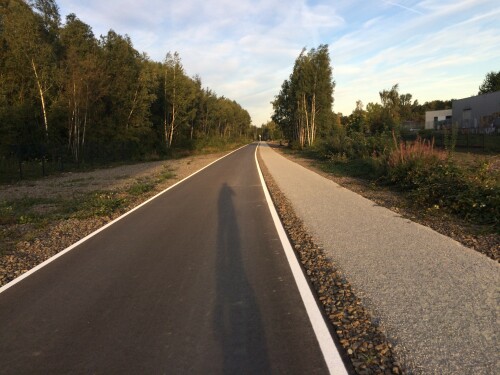 Der Radschnellweg Ruhr (RS1) in NRW, Ausbaustand der Modellstrecke 2016, noch als Rheinische Bahn - Deutschland