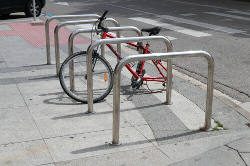 Bike parking - stolen wheel