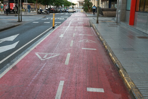 Bike lane (Las Palmas GC)