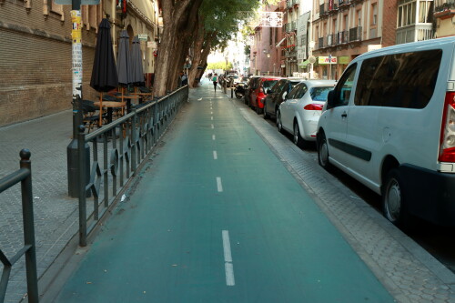 Bike lane (Sevilla)