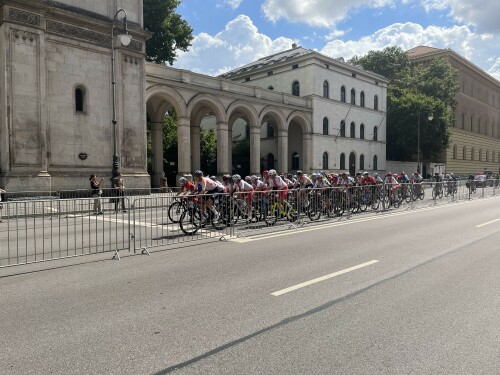 Radsport Europameisterschaft 2022 München Leopoldstraße