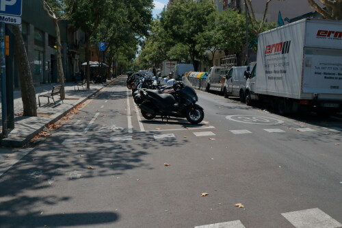 bike lane Barcelona