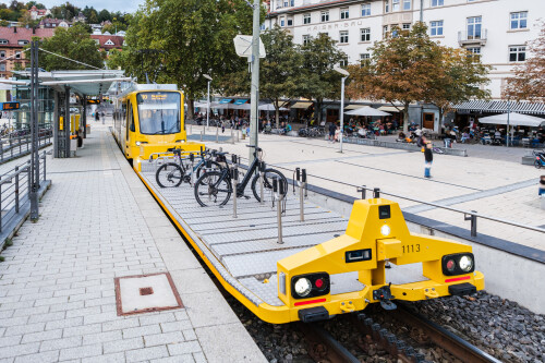 Fahrradmitnahme Stuttgart-Marienplatz (Linie nach Degerloch)