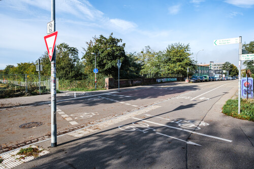 Bevorrechtigte Radverkehrsquerung Freiburg (Breisgau)